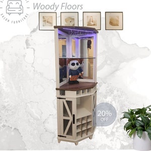 Holly & martin hentz corner bar cabinet deals