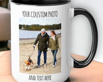 Personalize Photo Mug With Picture – Custom Coffee Cup, 11oz/15oz – Unique Memory Keeper, Perfect Gift