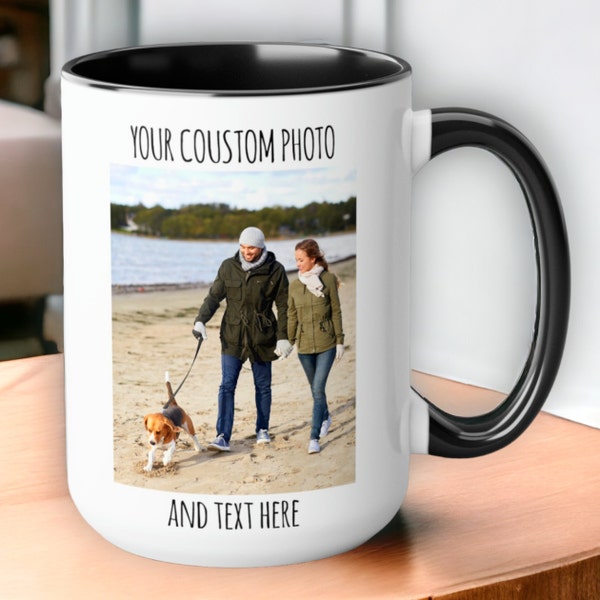 Personalize Photo Mug With Picture – Custom Coffee Cup, 11oz/15oz – Unique Memory Keeper, Perfect Gift