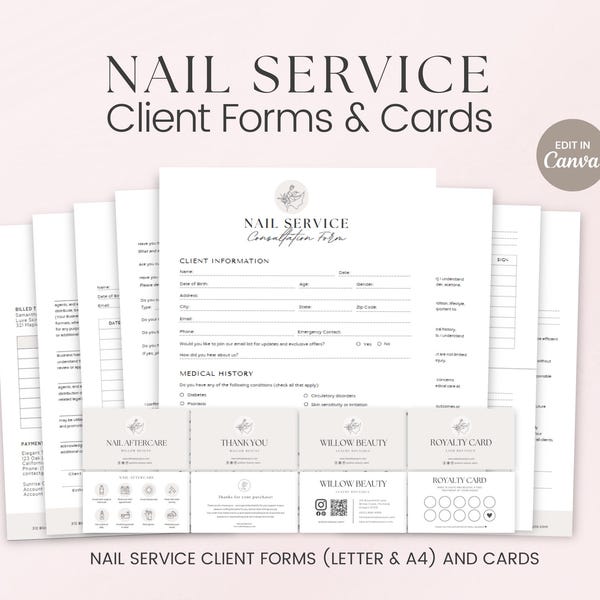 Nail Art Nail Art Salon - Etsy