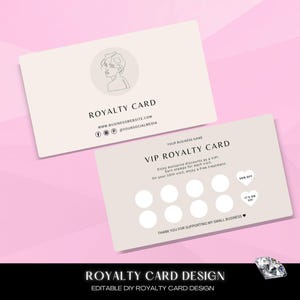 ロイヤルティ カード、顧客特典カード、割引カード、VIP カード、クレジットカード風名刺、ヘア スタイリスト、まつ毛、ネイル、メイクアップ、ブティック