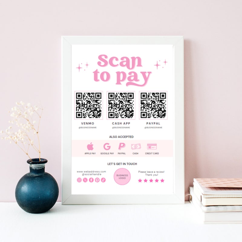 Payment Method Sign - Etsy