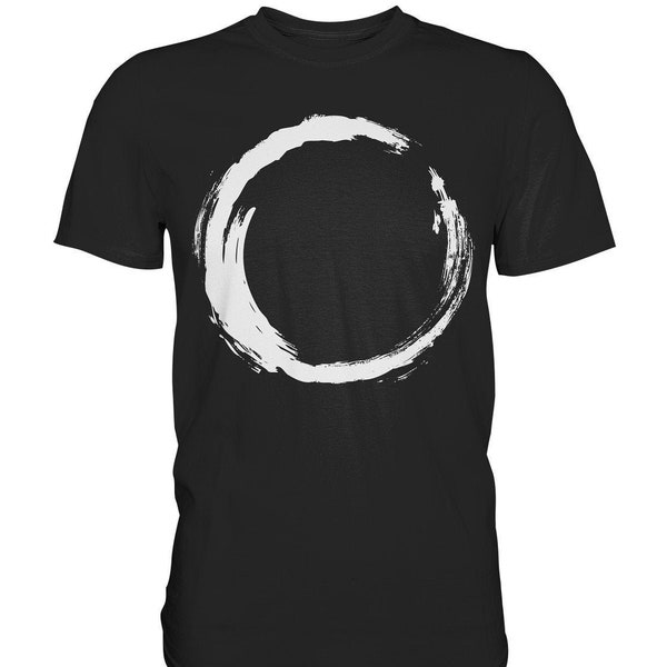 Harmonie en cercle : Zen Enso, Enso Circle, Enso Circle - Chemise Premium