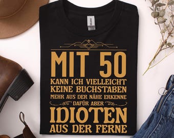 50-årsdagsman, rolig 50-årsdags-t-shirt, 50-årspresent, rolig födelsedagströja, roliga födelsedags-t-shirts, present