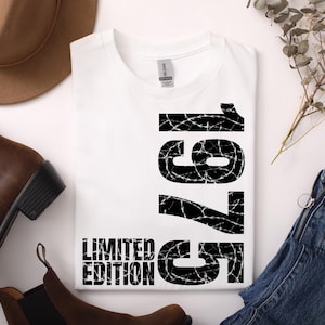 50. Geburtstag T-Shirt, Retro 50. Geburtstag Geschenk für Männer und Frauen, Vintage 1975 T-Shirt, 50 Jahre alt Geschenk, Jahrgang 1975