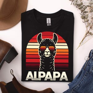 Alpapa men&#39;s t-shirt, gift for dad, father&#39;s day gift, dad shirt, father&#39;s day, gift idea, t-shirt for men, dad birthday present
