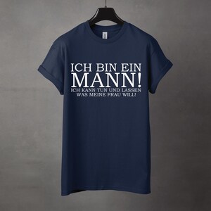 Camiseta com frases engraçadas "Eu sou um homem", frases engraçadas e presentes engraçados - Camiseta Premium imagem 3