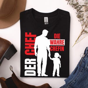 Vater Tochter Partnerlook Vatertag Papa Tochter T-Shirt , Geschenk Vatertag Papa, geschenkidee Papa, Geburtstagsgeschenke Lustig