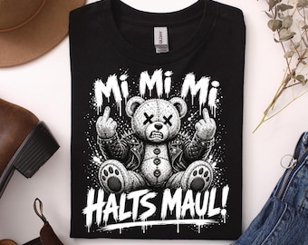 Camiseta engraçada com ursinho de pelúcia, camiseta sarcástica para homens e mulheres, presente engraçado para quem não gosta de reclamar, camiseta com slogan