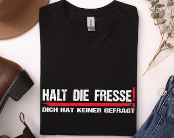 Cala a boca, ninguém te perguntou nada! Frase engraçada - camiseta divertida - Camiseta Premium