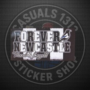 Newcastle United-stickers | Verschillende maten | Voetbal | Noordoosten | Echo's | Vakantiedagen | Voetbal | Toon afbeelding 3