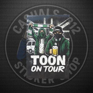 Newcastle United-stickers | Verschillende maten | Voetbal | Noordoosten | Echo's | Vakantiedagen | Voetbal | Toon afbeelding 7