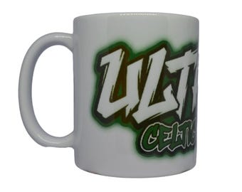 Ultras Celtic 2006 Mug - Glasgow Inspired Graffiti Coffee Cup - Green Brigade - Bhoys - Football Fan Gift - Match Day Gift
