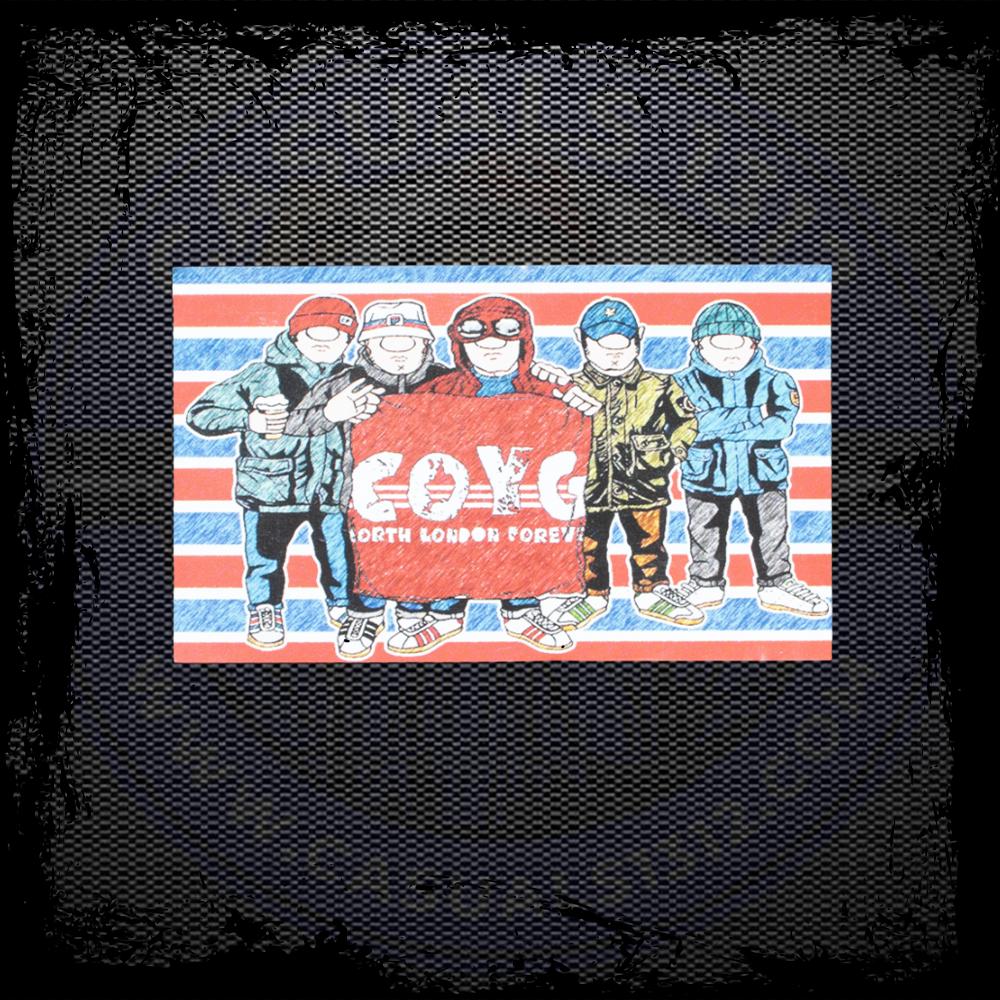 Lot De 100 Autocollants Arsenal - Style Ultras Gunners - Pour Terrains, Pubs, Ordinateurs, Téléphones - Motifs Variés 9x5 Cm à 11x4 Cm
