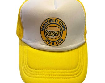 Mansfield Town Inspired Mesh Trucker Hat – “It's A Cob” Football Banter Cap