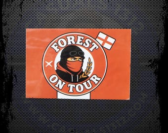 Nottingham Forest On Tour Ultras Stickers: Inspired by Terrace Culture, Reds, Casuals, Awaydays, Football, Chants - FREE UK DELIVERY