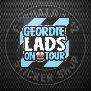 Newcastle United-stickers | Verschillende maten | Voetbal | Noordoosten | Echo's | Vakantiedagen | Voetbal | Toon afbeelding 4