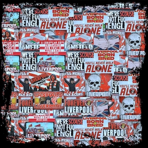 Liverpool Mixed Bundle Ultras Stickers - Inspired by LFC, Merseyside, Music, Football, Scouse, Red Army, Casuals - FREE DELIVERY