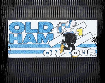 Oldham On Tour Ultras Stickers: Inspired by Athletic, Football, Casuals, On Tour, Soccer - FREE UK DELIVERY