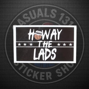 Newcastle United-stickers | Verschillende maten | Voetbal | Noordoosten | Echo's | Vakantiedagen | Voetbal | Toon afbeelding 5