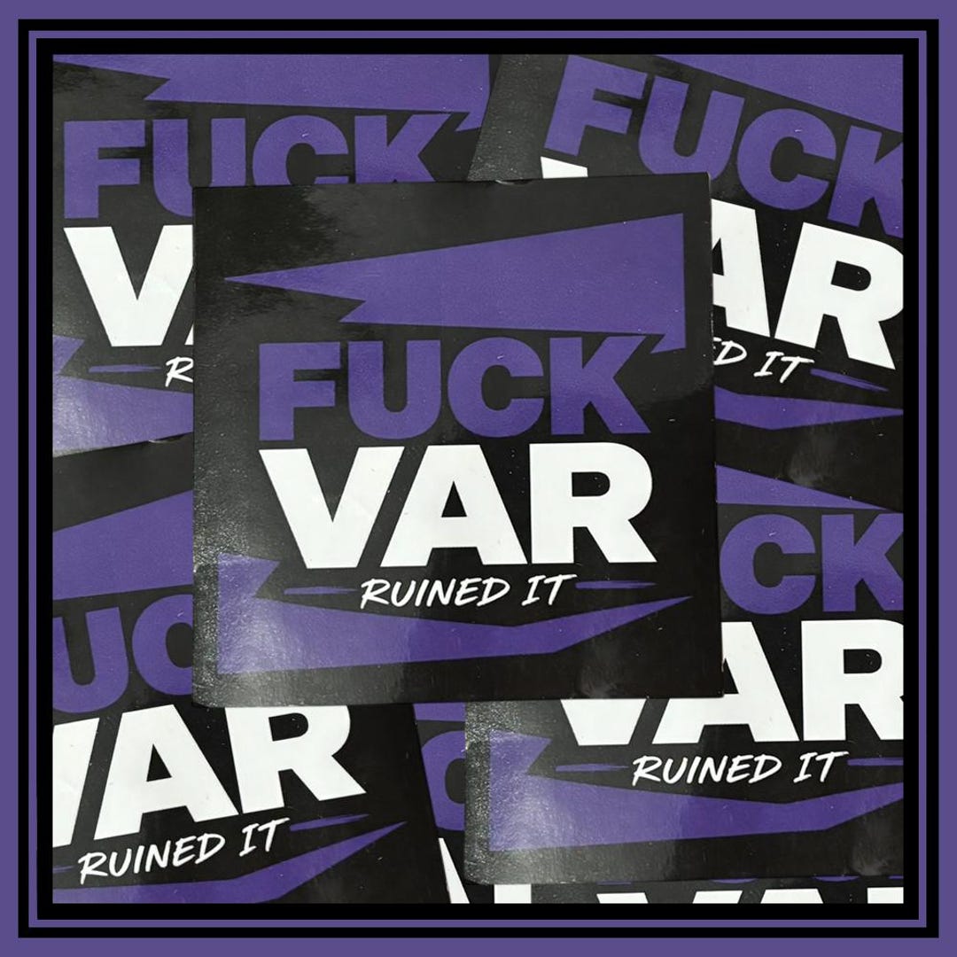 Fck VAR Stickers | 7x7cm | Football | Ultras | Casuals | Soccer ...