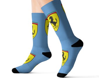 Ferrari Formula 1 Socks - Show Your Scuderia Spirit! - Azzurro La Plata