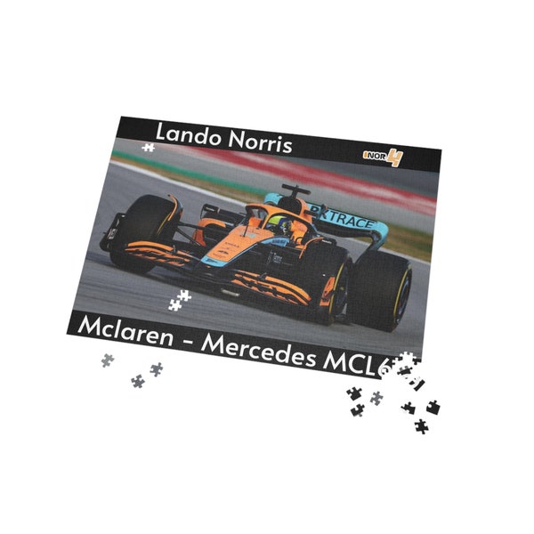 McLaren Masterpiece: Lando Norris MCL60 Formula 1 Puzzle - 1000 Pieces - Mclaren Mercedes