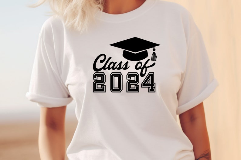 Class of 2024 SVG Graduation Design Svg Dxf, Senior Class Graduate ...
