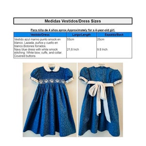 Vestidos de punto smock hotsell