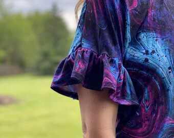 Patron de couture PDF pour robe et haut en tricot Dolman (XXS-3X)