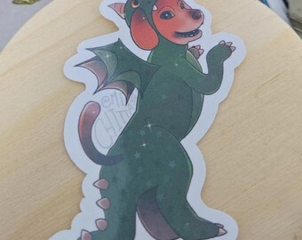 Dragon Tilly Sticker