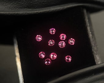 Strass Dentaire Swarovski Rond | Rose Fuchsia | Divers Tailles & Packs Disponibles