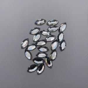 Strass dentais Swarovski Navette | Prata | Vários pacotes disponíveis