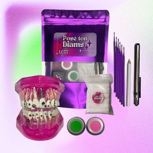 Dental Strass Installation Kit at Home