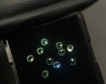 Strass Dentaire Swarovski Rond | Vert Émeraude | Divers Tailles & Packs Disponibles