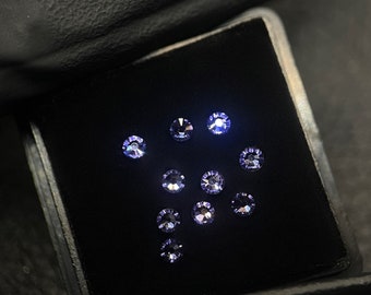 Strass Dentaire Swarovski Rond | Tanzanite | Divers Tailles & Packs Disponibles