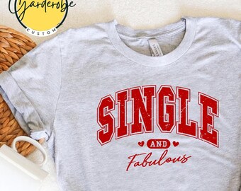 Funny Valentine’s Day Shirt, Anti Love Tee (Women’s S-XL)