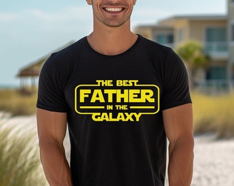 Space Theme Dad Shirt - Bequemes Unisex Baumwoll T-Shirt