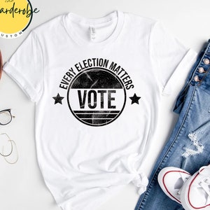 Your Vote Matters, Your Vote, Vote Presidential Election, Vote, America Unisex Super Soft Premium Graphic T-Shirt,Shirt