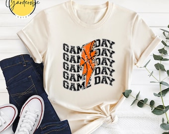 T-shirt de basketball Game Day : chemise unisexe en coton doux