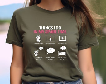 K-Drama T-Shirt - Cute K-Pop Fan Style, Comfortable Fit
