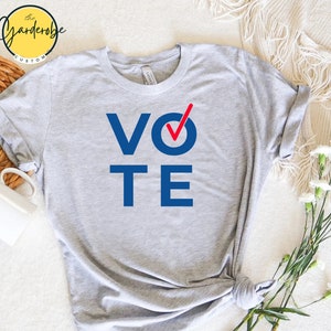 Abstimmung Präsidentschaftswahl, Abstimmung, Amerika Unisex Super Soft Premium Grafik-T-Shirt, Hemd