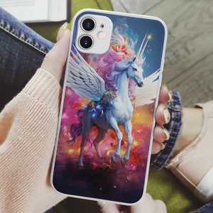 Phone Sublimation Design, Rainbow Unicorn PNG, iPhone Case Template, PNG Sublimate Phone Case, iPhone Sublimation Case, 3D Phone Art Print