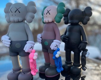 Inspirado en KAWS Share - Figura de colección de arte, decoración moderna del hogar, figura Hypebeast, decoración del dormitorio, regalo perfecto