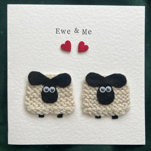 Sheep Ewe & Me Card