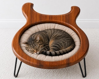 Official Weymann® Guitar Cat Bed - Elevated or Flat - Made in USA