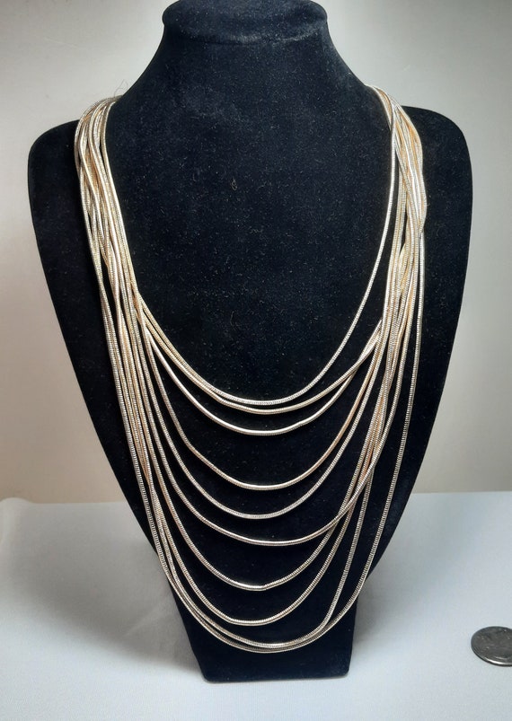 Elegant Gold Tone JULES C Necklace