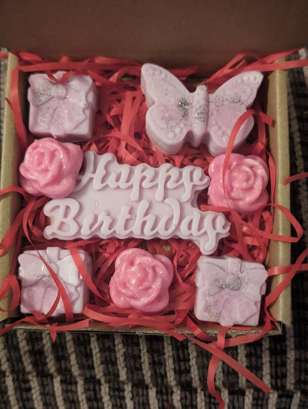 Happy Birthday Wax Melt Box. Etsy