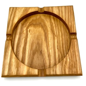 Zigarren-Aschenbecher, handgefertigt, luxuriöser Hartahorn, Premium-Qualität, eleganter Aschenbecher, ideales Geschenk für Zigarren-Enthusiasten, einzigartige Luxus-Zigarren-Aschenbecher