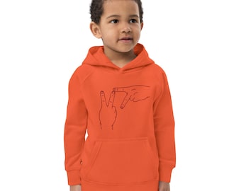 Kids eco hoodie sweatshirt - Virginia Tech Hokies, Little Hokies, VT, Blacksburg